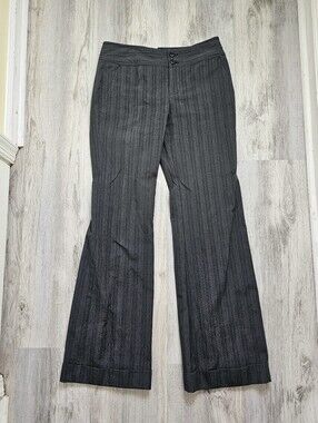 Calvin Klein Wide Leg Cotton Blend Trousers